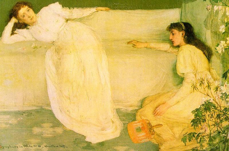 James Abbott McNeil Whistler Symphony in White 3